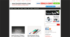 Desktop Screenshot of macdaddynews.com